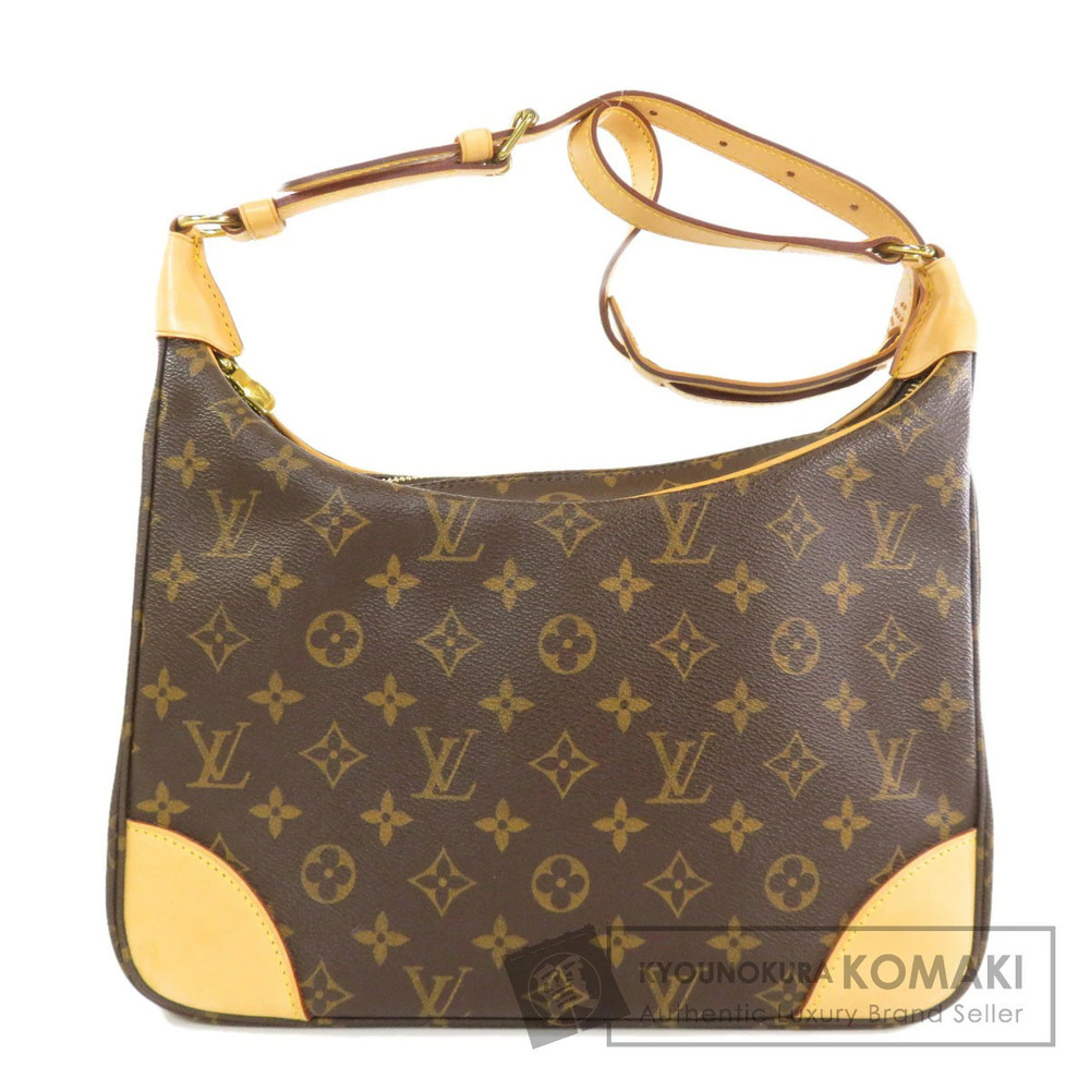 Louis Vuitton Boulogne Monogram Shoulder Bag Canvas